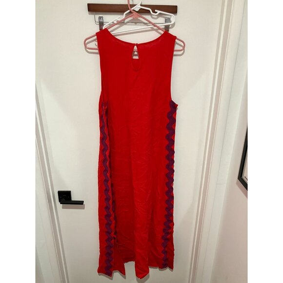 Mister Zimi Women's Margot Dress in Rhubarb Ric Rac, Size US 10, NWT - Picture 4 of 4